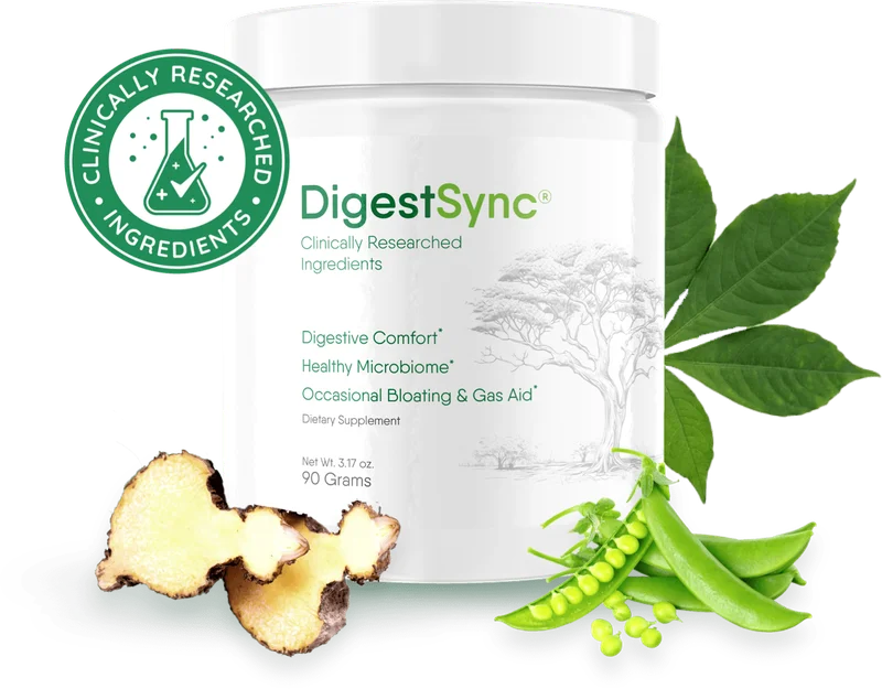 DigestSync official gut-support powder jars